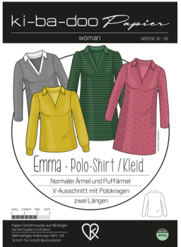 Papierschnittmuster Flügel-Sweater Fraya Damen, ki-ba-doo